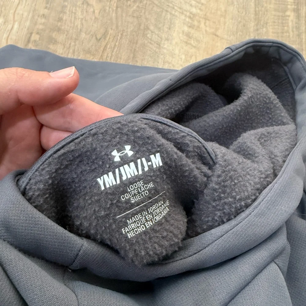 Under Armour kids Hooded Sweatshirt - Gray